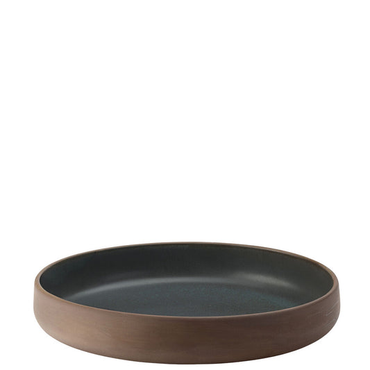 Utopia Scout Ceramic Grey Round Bowl 26cm Pack of 6