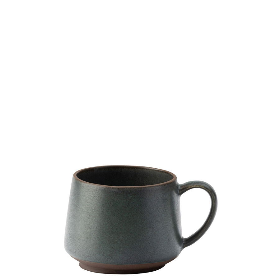 Utopia Scout Ceramic Grey Round Mug 12oz 34cl Pack of 6