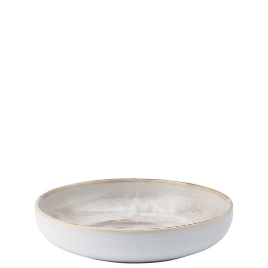 Utopia Algarve Stoneware Oyster Round Bowl 22cm Pack of 6