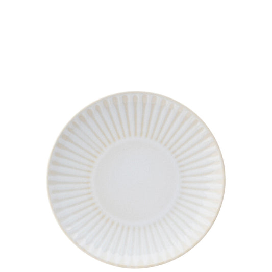 Utopia Venus Stoneware White Round Coupe Plate 17cm Pack of 6