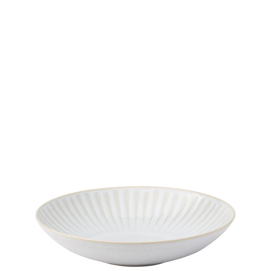 Utopia Venus Stoneware White Round Coupe Bowl 22cm Pack of 6