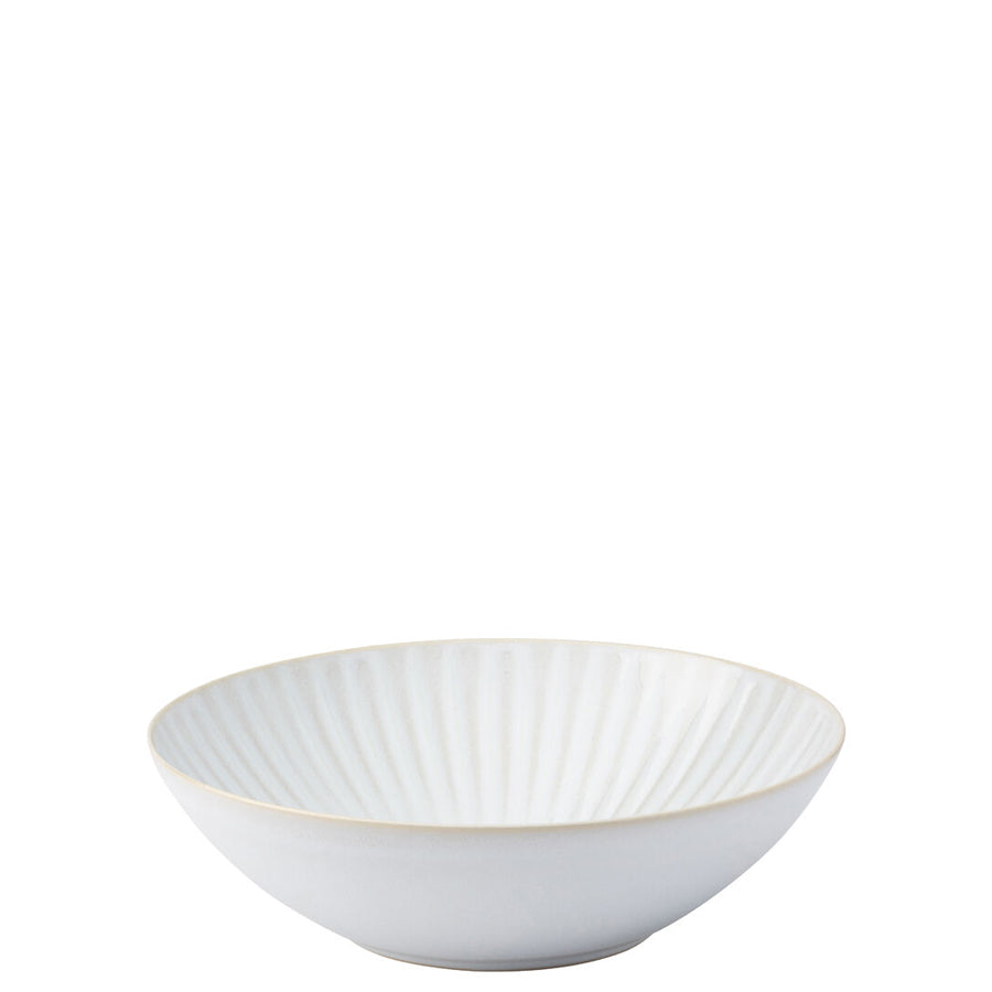 Utopia Venus Stoneware White Round Coupe Bowl 24cm Pack of 4