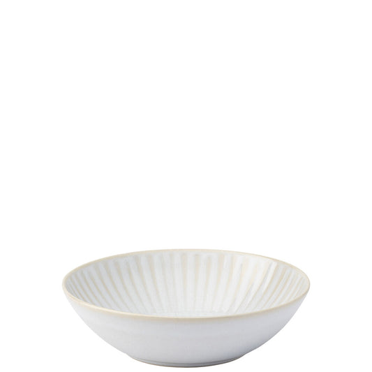 Utopia Venus Stoneware White Round Coupe Bowl 17cm Pack of 6