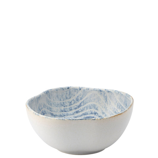 Utopia Fjord Stoneware Blue Round Bowl 16cm Pack of 6