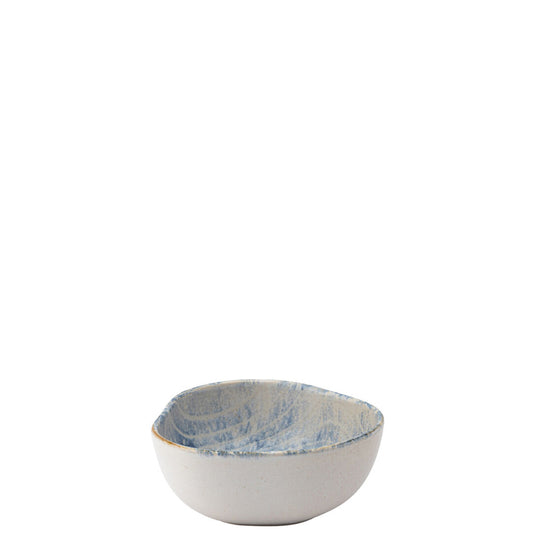 Utopia Fjord Stoneware Blue Round Bowl 10cm Pack of 6