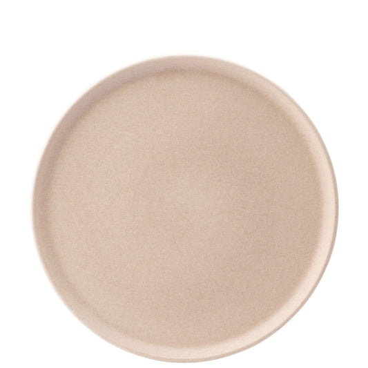 Utopia Parade Porcelain Marshmallow Round Walled Plate 27cm Pack of 6