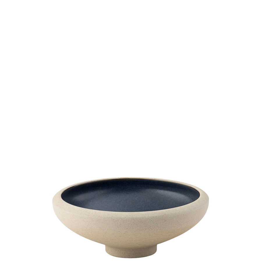 Utopia Ink Porcelain Dark Blue Round Bowl 15.4cm Pack of 6