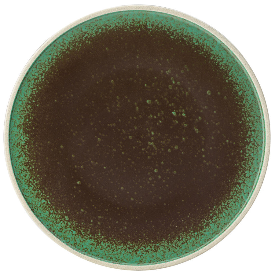 Utopia Pistachio Porcelain Green Round Plate 28.5cm Pack of 6