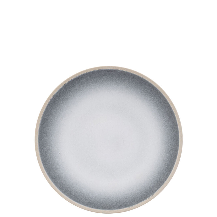 Utopia Moonstone Porcelain White Round Plate 21cm Pack of 6