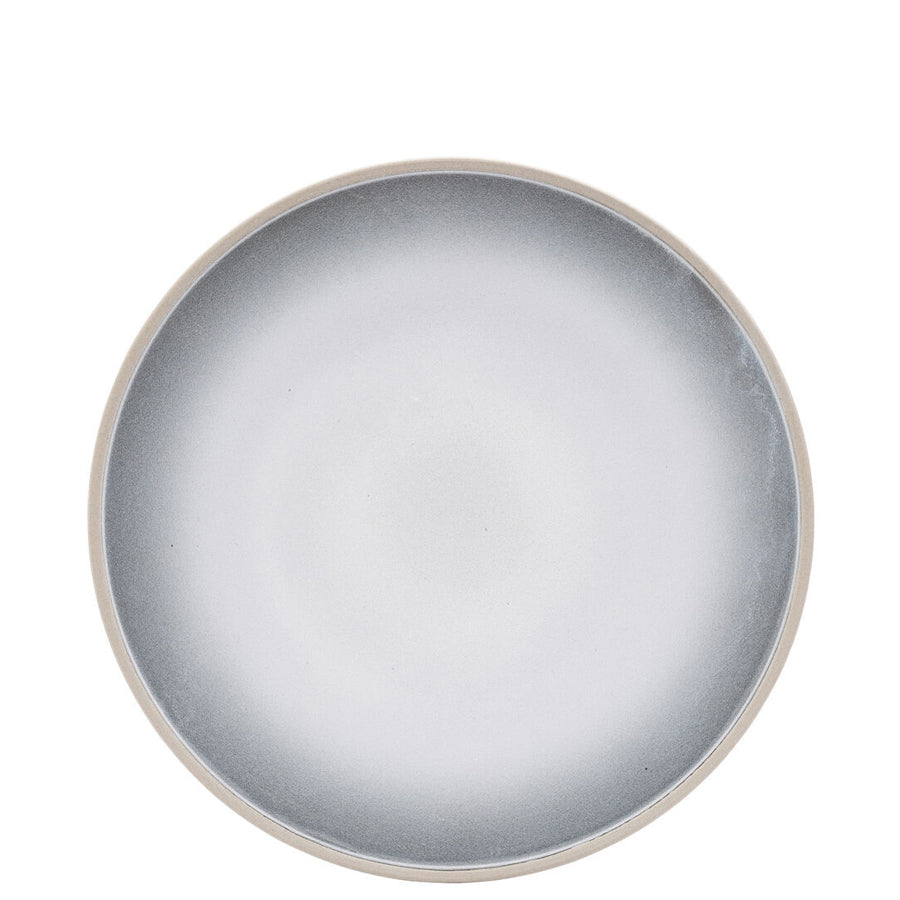 Utopia Moonstone Porcelain White Round Plate 26cm Pack of 6