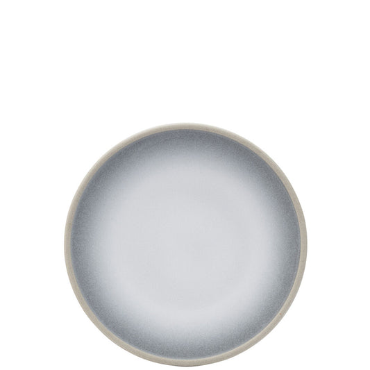 Utopia Moonstone Porcelain White Round Plate 17.5cm Pack of 6