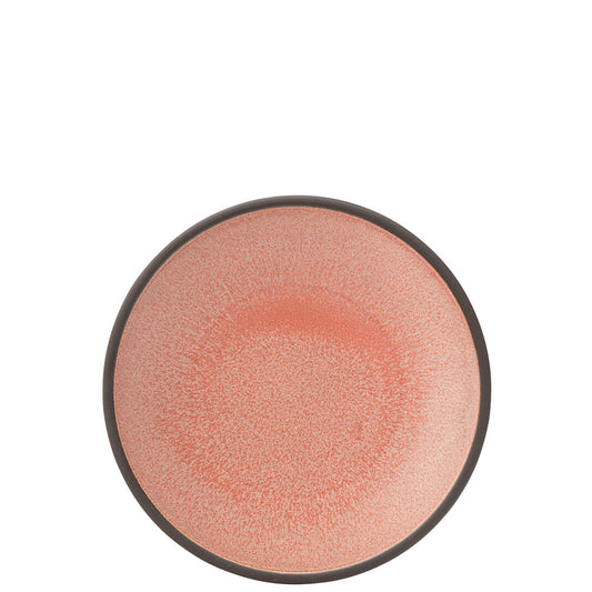 Utopia Coral Porcelain Pink Round Plate 17.5cm Pack of 6