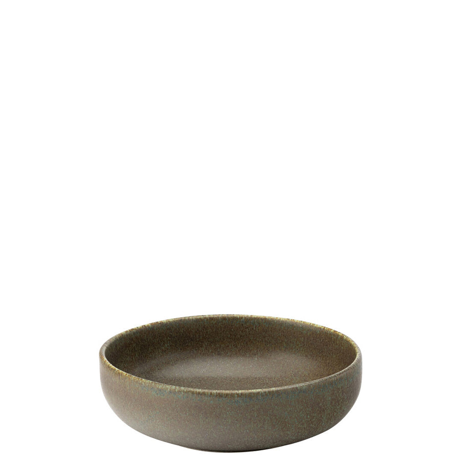 Utopia Granite Porcelain Green Round Presentation Bowl 16cm Pack of 6