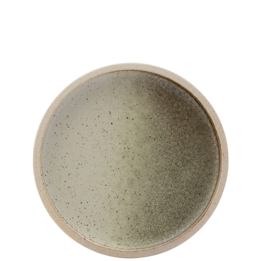 Utopia Solstice Porcelain Green Round Plate 25.5cm Pack of 6