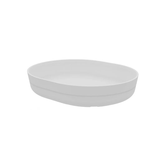 Dalebrook HU White Melamine Tray 225 x 185 x 45mm 1 Litre Pack of 6