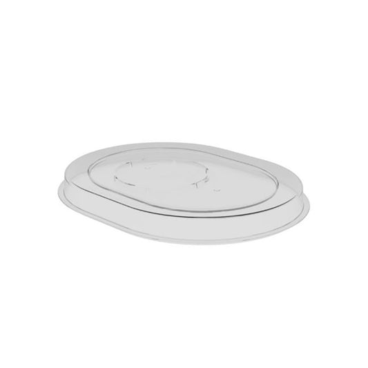 Dalebrook HU Clear SAN Tray Lid 190 x 153 x 18mm Pack of 12