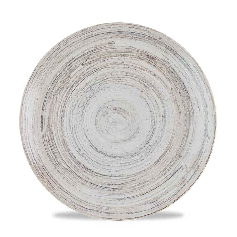 Churchill Elements Vitrified Porcelain Dune Round Coupe Plate 26cm Pack of 12