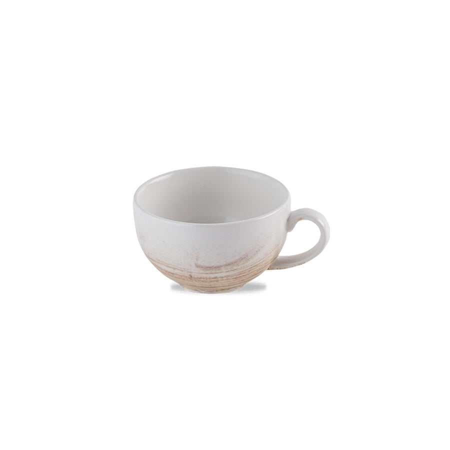 Churchill Elements Vitrified Porcelain Dune Cappuccino Cup 12oz Pack of 12