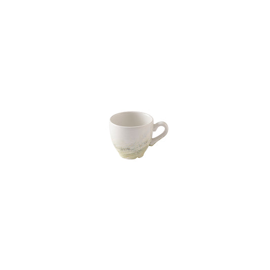 Churchill Elements Vitrified Porcelain Fern Green Cappuccino Cup 3.5oz Pack of 12