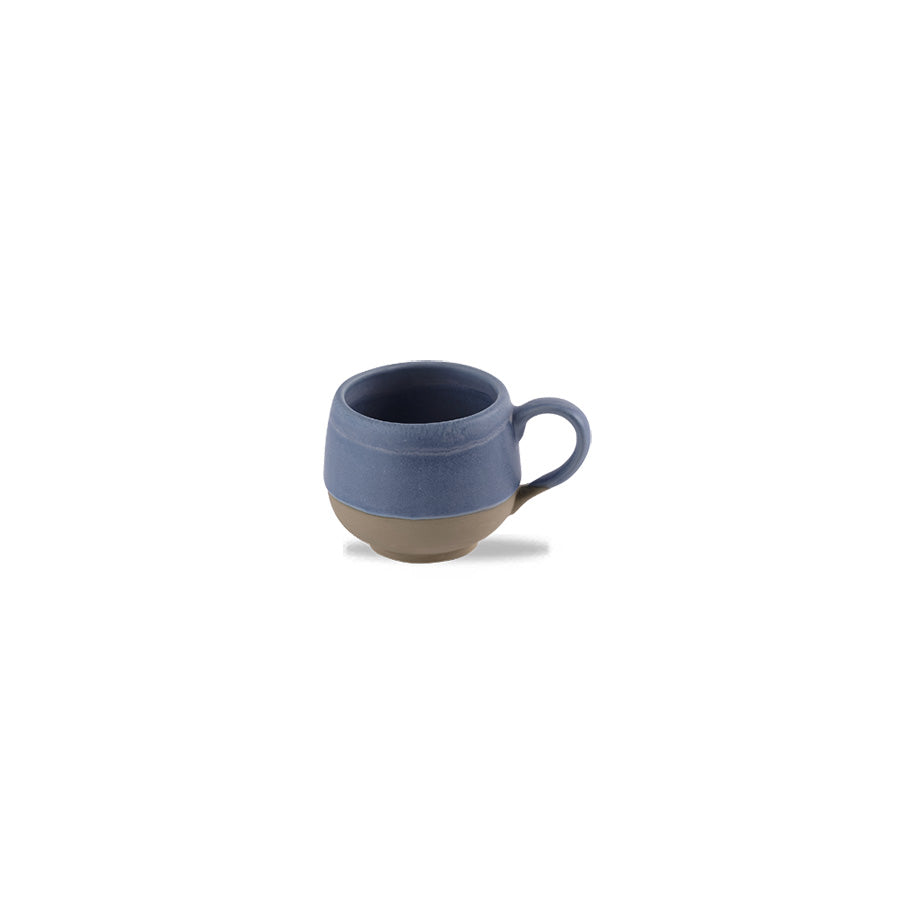 Churchill Emerge Vitrified Porcelain Oslo Blue Mug 8oz Pack of 12