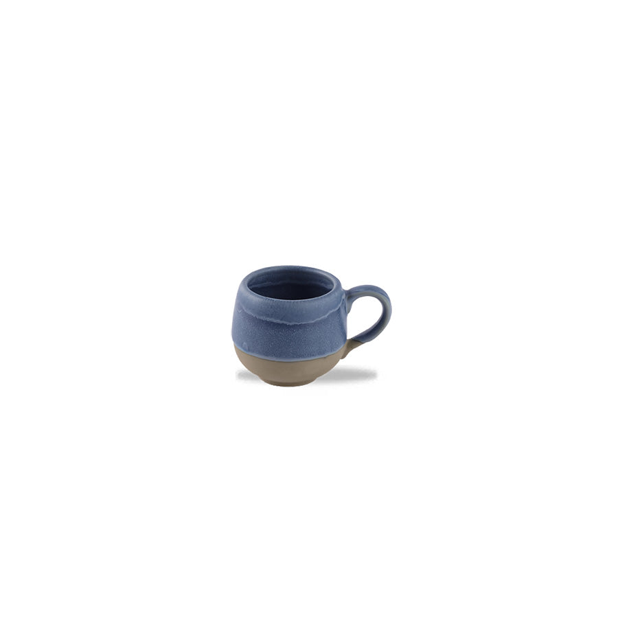 Churchill Emerge Vitrified Porcelain Oslo Blue Espresso Cup 3oz Pack of 12