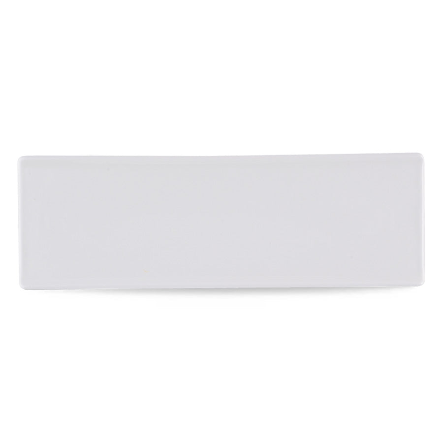 Churchill Chefs' Plates Vitrified Porcelain White Tasting Tray 32.3x10.5cm, 4 1/8x12 11/16in Pack of 6