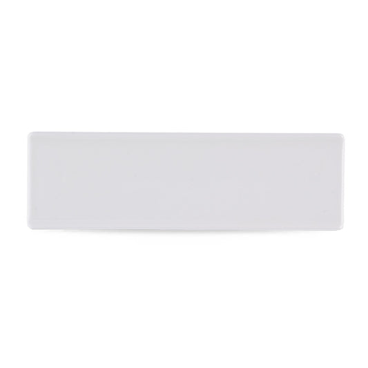 Churchill Chefs' Plates Vitrified Porcelain White Tasting Tray 29.5x8.8cm Pack of 6