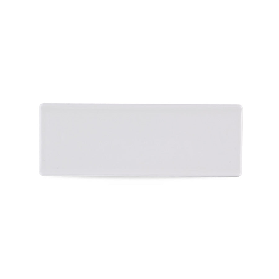 Churchill Chefs' Plates Vitrified Porcelain White Tasting Tray 24.7x8.8cm Pack of 6