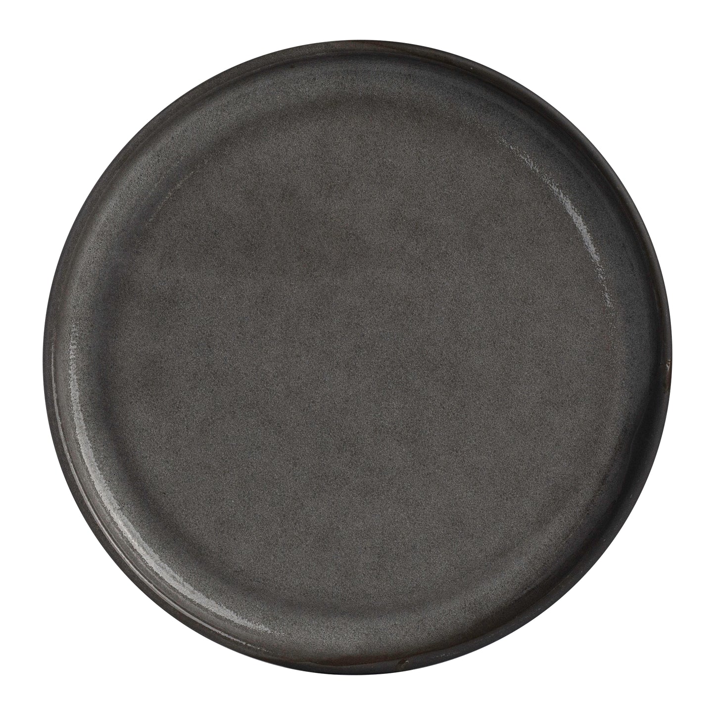 Off Grid Studio Gembrook Gray Stoneware Round Plate 20cm Pack of 24