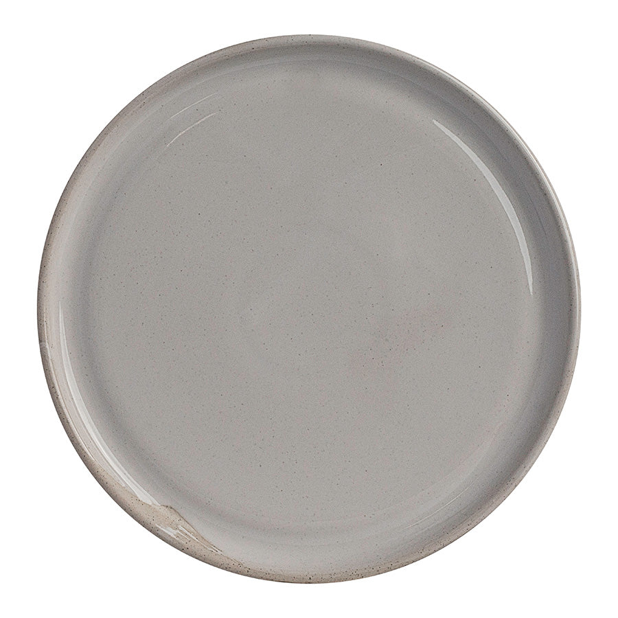 Off Grid Studio Gembrook White Stoneware Round Plate 20cm Pack of 24