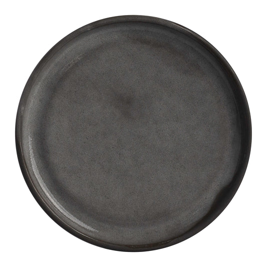 Off Grid Studio Gembrook Gray Stoneware Round Plate 16.5cmPack of 24