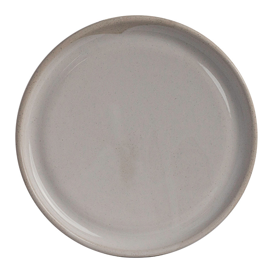 Off Grid Studio Gembrook White Stoneware Round Plate 16.5cm Pack of 24