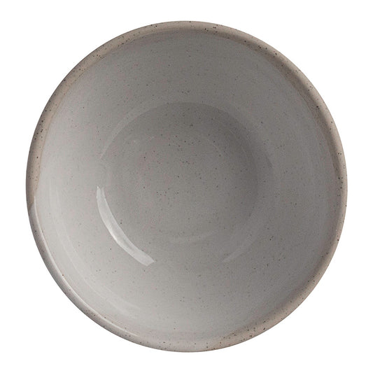 Off Grid Studio Gembrook White Stoneware Round Bowl 12cm 12.5oz Pack of 36