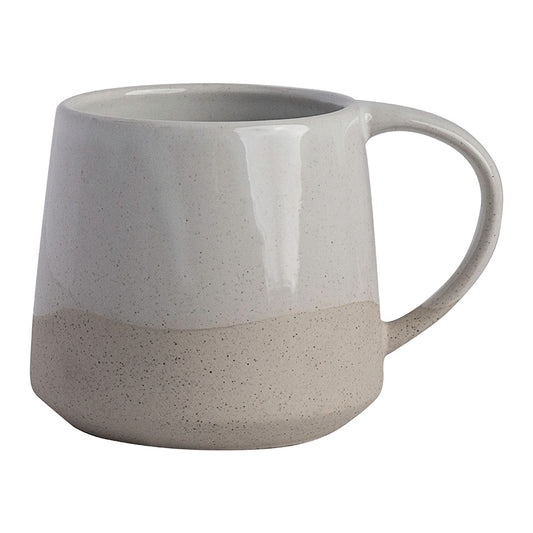 Off Grid Studio Gembrook White Stoneware Round Mug 15oz Pack of 24