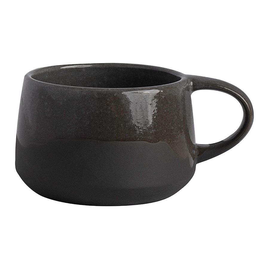 Off Grid Studio Gembrook Gray Stoneware Round Coffee Cup 11oz Pack of 24