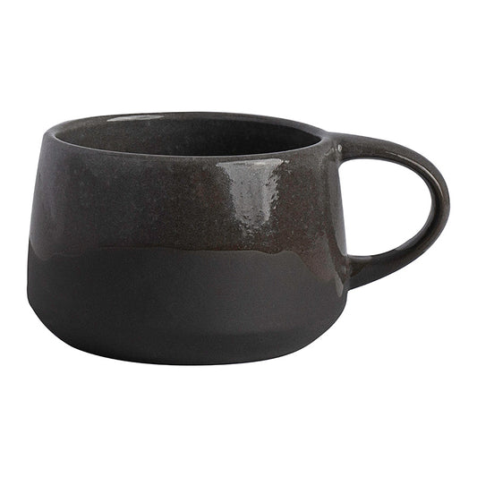 Off Grid Studio Gembrook Gray Stoneware Round Coffee Cup 11oz Pack of 24