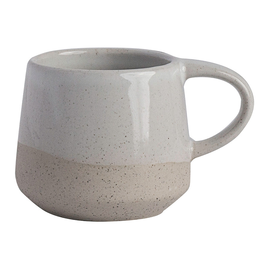 Off Grid Studio Gembrook White Stoneware Round Espresso Cup 4oz Pack of 24