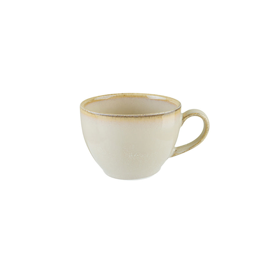 Bonna Snell Vitrified Porcelain Sand Rita Coffee Cup 23cl 8oz Pack of 6