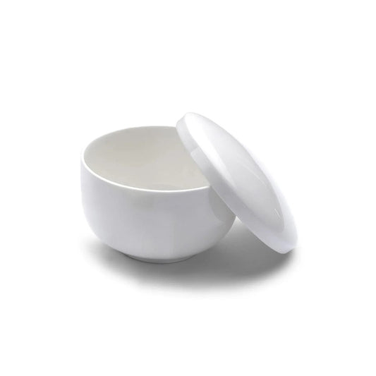 Elia Glacier Bone China White Rice Bowl Lid 12cm Pack of 6