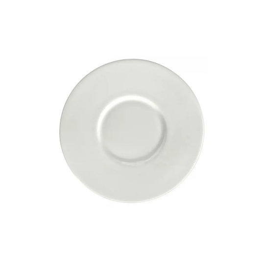 Elia Orientix Bone China White Soup Bowl Saucer 16cm Pack of 6