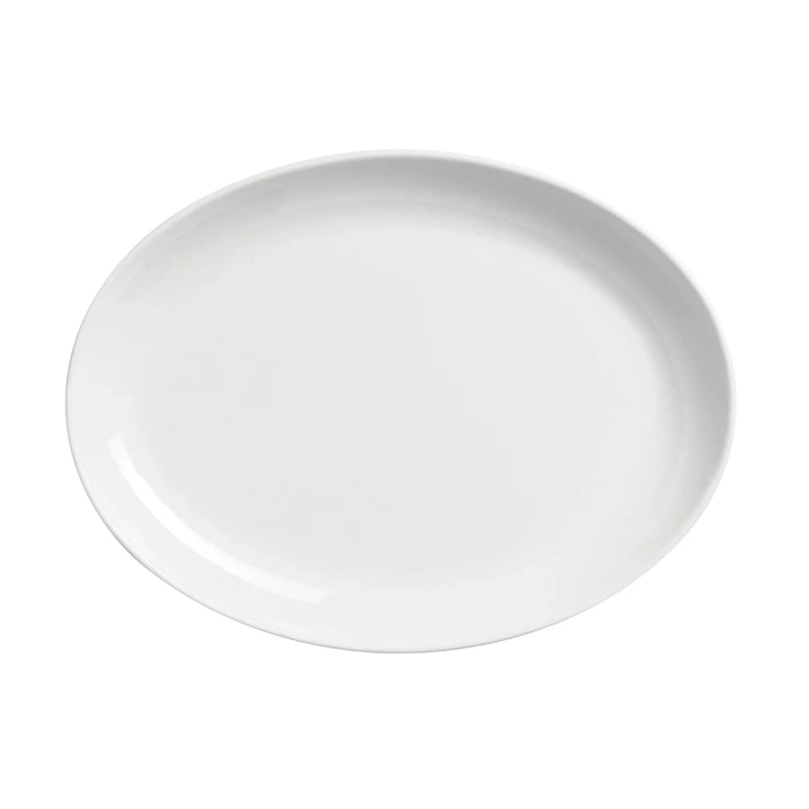 Elia Orientix Bone China White Oval Plate 23cm Pack of 6