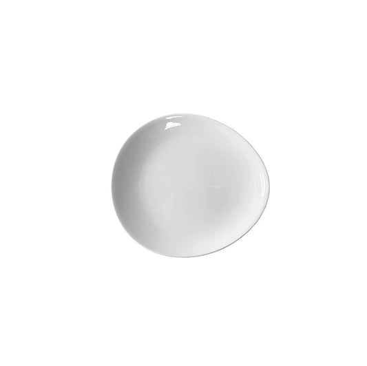 Elia Orientix Bone China White Pebble Plate 28cm Pack of 4