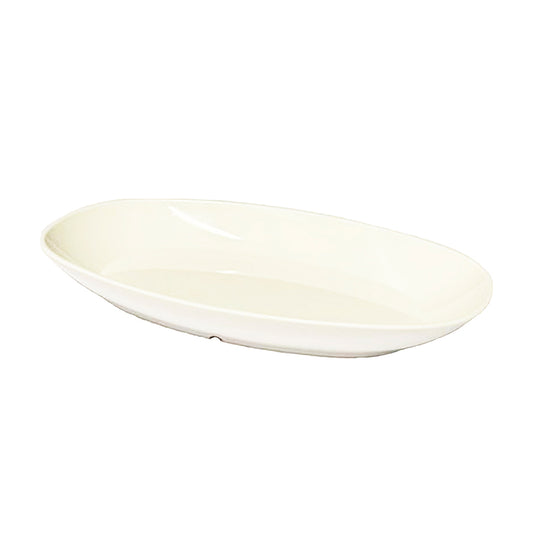 Harfield Deep Oval Dish White 400ml