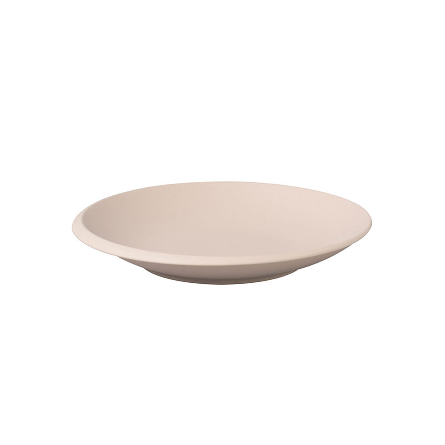 Villeroy & Boch NewMoon Vitrified Porcelain Beige Flat Bowl 25cm Pack of 6