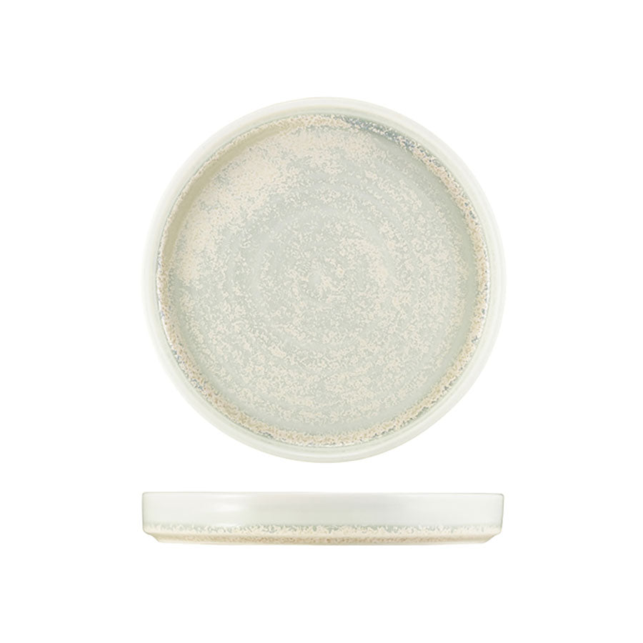 GenWare Terra Porcelain Pearl Round Presentation Plate 20.5cm Pack of 6