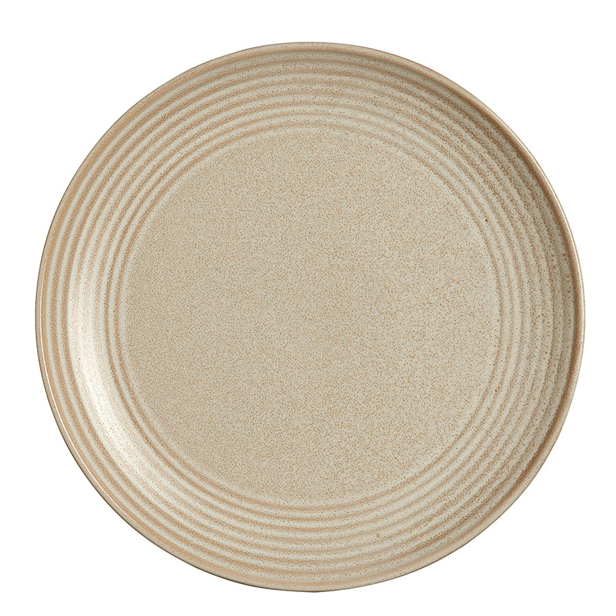 Folio Terrace Vitrified Stoneware Truffle Coupe Plate 27cm Pack of 12