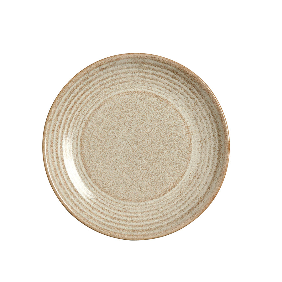 Folio Terrace Vitrified Stoneware Truffle Coupe Plate 20cm Pack of 12