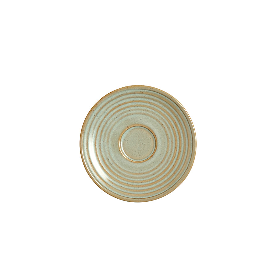 Folio Terrace Vitrified Stoneware Juniper Saucer 12.5cm Pack of 12