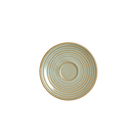 Folio Terrace Vitrified Stoneware Juniper Saucer 12.5cm Pack of 12