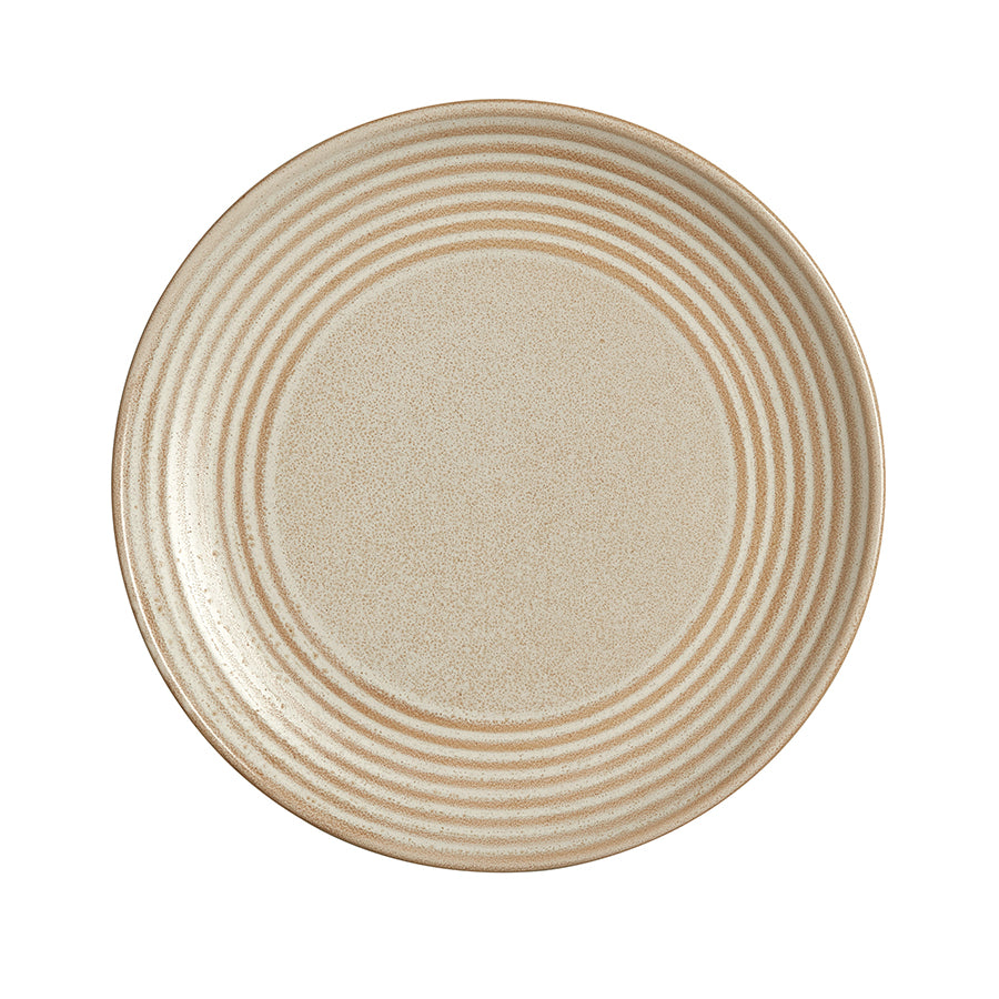 Folio Terrace Vitrified Stoneware Truffle Coupe Plate 23.5cm Pack of 12